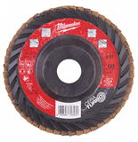 Milwaukee  lamellás csiszolótárcsa kerámia szemcsékkel, G60, Ø125 mm