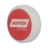 Norton Polírozó szivacs Ø80x25mm kemény/sima, 5 db/csomag