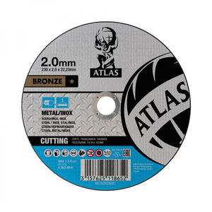 Norton Atlas fém vágókorong 230x2,0x22,23mm A30S, 25 db/csomag termék fő termékképe