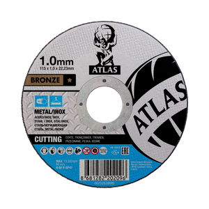 Norton Atlas fém vágókorong 115x1,0x22,23mm A60R, 25 db/csomag termék fő termékképe