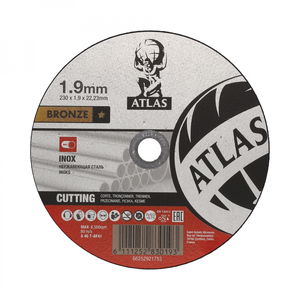 Norton Atlas inox vágókorong 230x1,9x22,23mm A46T, 25 db/csomag termék fő termékképe