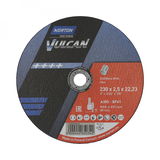 Norton Vulcan inox vágókorong 230x2,5x22,23mm A30S, 25 db/csomag