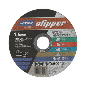 Norton Clipper Multimaterial vágókorong 125x1,6x22,23mm C46T, 25 db/csomag termék fő termékképe