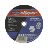 Norton Clipper fém-inox vágókorong 230x1,9x22,23mm A46S, 25 db/csomag