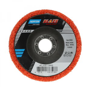 Norton Blaze Rapid Strip DPC tisztítótárcsa Ø125x22 mm SG termék fő termékképe