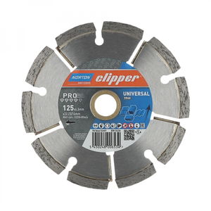 Norton Clipper Pro Universal TP gyémánt vágókorong Ø125x22,23x6,5 mm termék fő termékképe