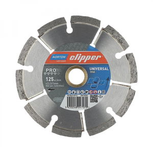 Norton Clipper Pro Universal TP gyémánt vágókorong Ø125x22,23x4,5 mm termék fő termékképe