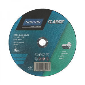 Norton Classic kő vágókorong 230x3,0x22,23mm C24R, 25 db/csomag termék fő termékképe