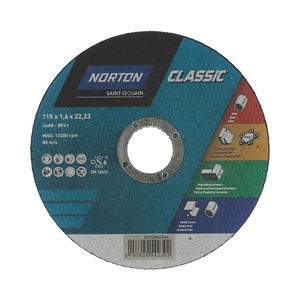 Norton Classic Multimaterial vágókorong 115x1,6x22,23 mm C46T, 25 db/csomag termék fő termékképe