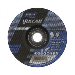 Norton Vulcan fém tisztítókorong 150x6,4x22,23mm, 10 db/csomag termék fő termékképe