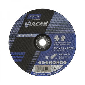 Norton Vulcan fém tisztítókorong 230x6,4x22,23mm, 10 db/csomag termék fő termékképe