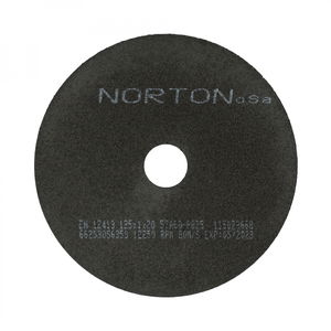 Norton Preciziós gépipari erősítés nélküli vágókorong 125x1x20 mm 57A 60 P B25, 25 db/csomag termék fő termékképe