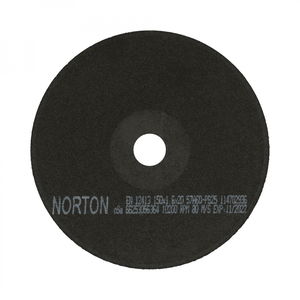 Norton Preciziós gépipari erősítés nélküli vágókorong 150x1,6x20 mm 57A 60 P B25, 25 db/csomag termék fő termékképe