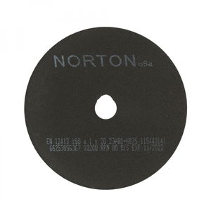 Norton Preciziós gépipari erősítés nélküli vágókorong 150x1x20 mm 23A 80 N B25, 25 db/csomag termék fő termékképe