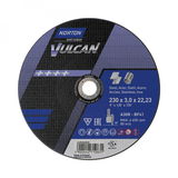 Norton Vulcan fém vágókorong 230x3,0x22,23mm, 25 db/csomag