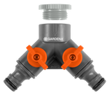 Original GARDENA System 2-utas vízelosztó, 33.3 mm (G 1") (bliszteren)