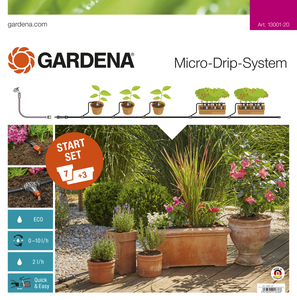 Gardena Micro-Drip-System indulókészlet cserepes növényekhez, M méret termék fő termékképe