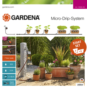 Gardena Micro-Drip-System indulókészlet cserepes növényekhez, M automatic termék fő termékképe