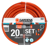 Gardena Basic tömlő, 13 mm (1/2"), 20 bar, 20 m/tekercs (rendszerelemekkel)