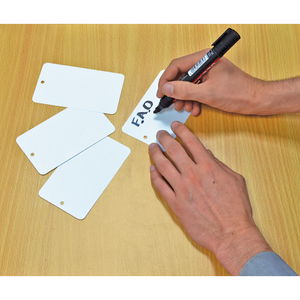 FEHÉR KÁRTYÁK KÖTÖZŐ NÉLKÜL 120X70MM 250MU  (PK-500) termék fő termékképe