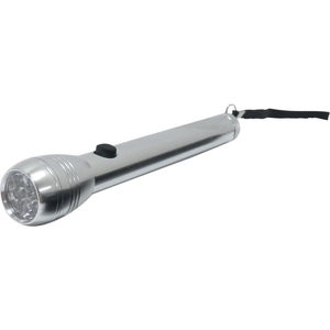 6 LED SZUPER FÉNYES ALU HÁZAS LÁMPA 2XAA termék fő termékképe