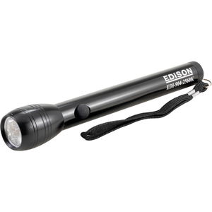 6 LED SZUPER FÉNYES FEKETE HÁZAS LÁMPA 2XAA termék fő termékképe