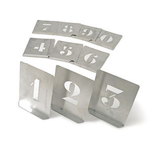40MM ACÉL STENCIL SZÁMOK (10 DB-OS KLT.) termék fő termékképe