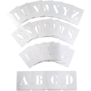 50MM ACÉL STENCIL BETŰK (26 DB-OS KLT.) termék fő termékképe