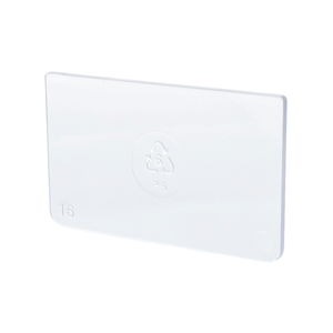 ELVÁLASZTÓ LEMEZ KISMÉRETŰ FIÓKHOZ 50X29 MM (10 DB/CS) termék fő termékképe