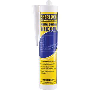 ÁLTALÁNOS CÉLÚ SZILIKON - FEHÉR 310ML termék fő termékképe