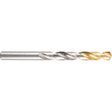 4.90MM NORMÁL HOSSZÚ FÉNYES HSS CSIGAFÚRÓ TIN BEVONATÚ HEGGYEL