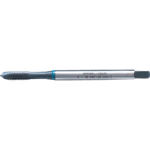 1/4"X28 UNF KÉK GYŰRŰS HSS-EV EGYENES HORNYÚ GÉPI MENETFÚRÓ termék fő termékképe
