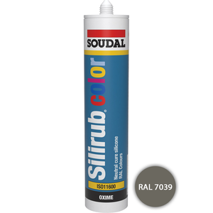 Soudal Silirub Color neutrális szilikon, 300 ml termék fő termékképe