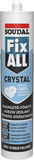 Soudal Fix ALL® Crystal tömítő-ragasztó, 290 ml