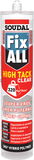 Soudal Fix ALL® High Tack Clear tömítő-ragasztó, 290 ml