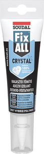 Soudal Fix ALL® Crystal tömítő-ragasztó, 125 ml termék fő termékképe