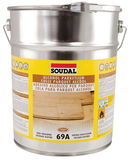 Soudal 69A alkoholbázisú parkettaragasztó, 13 kg