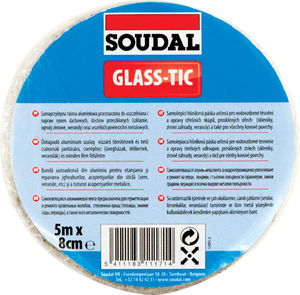 Soudal Glass-Tic tömítőszalag, 5m x 8cm termék fő termékképe