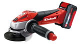 EINHELL TE-AG 18/115 Li Kit akkus sarokcsiszoló (1 x 3.0 Ah Li-ion akkuval)