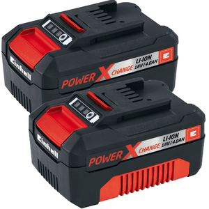 EINHELL 18V 4,0 Ah Power-X-Change Twinpack akkumulátor, 2 db/csomag termék fő termékképe