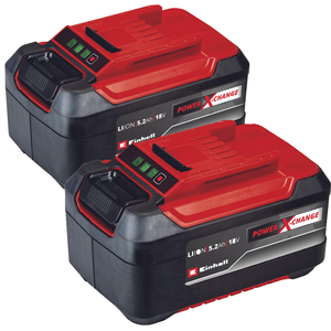 EINHELL 18V 5,2 Ah Power-X-Change Twinpack akkumulátor, 2 db/csomag termék fő termékképe