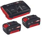 EINHELL 18 V 2 x 3.0 Ah Power-X-Change Twincharger Kit akkucsomag