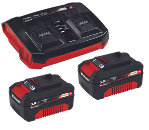 EINHELL 18 V 2 x 3.0 Ah Power-X-Change Twincharger Kit akkucsomag termék fő termékképe