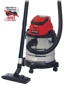 EINHELL TC-VC 18/20 Li S-Solo akkus száraz-nedves porszívó (akku és töltő nélkül, kartonban) termék fő termékképe