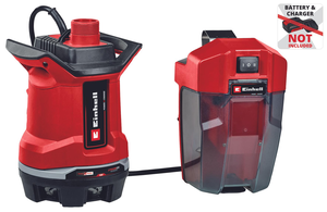 EINHELL GE-DP 18/25 Li - Solo akkus búvárszivattyú szennyezett vízhez (akku és töltő nélkül) termék fő termékképe