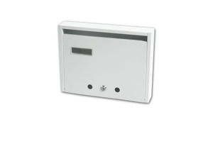 Fekvő Postaláda Lépcsőházi 35*27*6cm fehér Lefelé Nyíló termék fő termékképe
