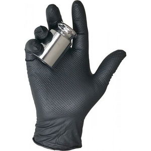 2309 Diamond Grip Fekete Nitril Kesztyű Érdesített Tenyér termék fő termékképe