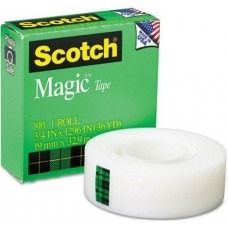 Scotch-Brite 3M Scotch Magic Ragasztószalag 810-1933R Matt Átlátszó, Írható 19 mm * 33 m termék fő termékképe
