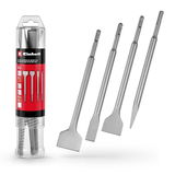 Einhell SDS Plus Véső Készlet 4 db  Hegyes Véső, Lapos Véső 20 mm, Lapos Véső 40 mm, Lapos Véső 50 mm