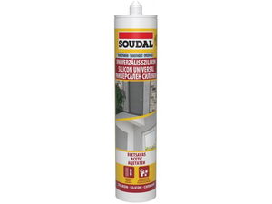 Soudal Univerzális Szilikon Transzparent Ecetsavas Tömítő 280 ml + 30 ml  10% Gratis termék fő termékképe